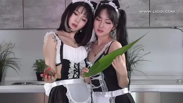 [Ligui丽柜]HD视频 2021.06.12 双生花-香莲粽情 小七&汐汐 - Ligui丽柜